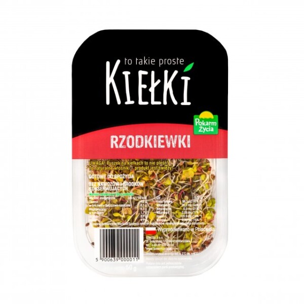 Kiełki rzodkiewki (50G)